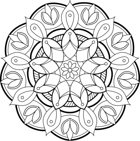 © Mandala-Bild von Jo Re auf: pixabay.de